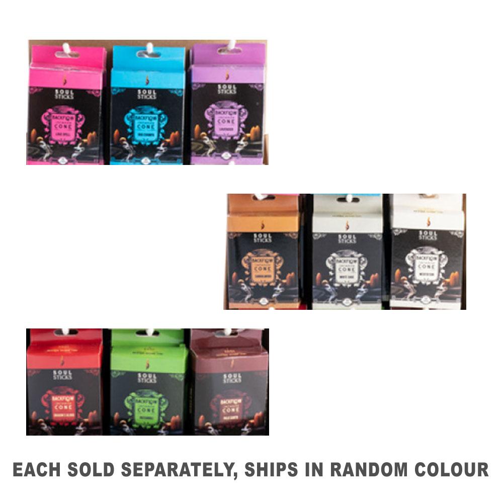 

Конус благовоний с обратным потоком диких ароматов (1 шт. случайный стиль)