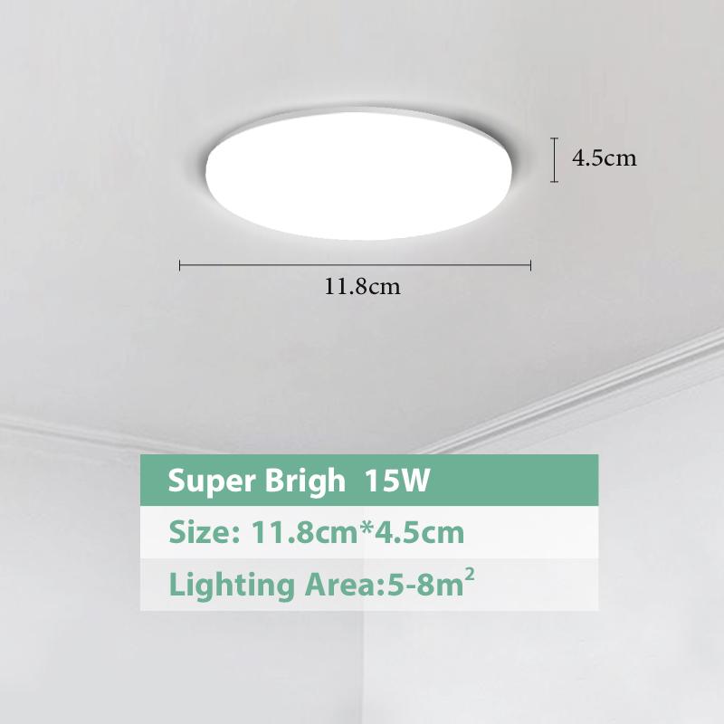 

Панельный светодиодный потолочный светильник 220 В ультратонкий светодиодный панельный светильник 50/30/20/15 Вт плафон светодиодный потолочный светильник для кухни гостиной Neutral Light