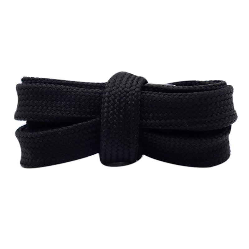 

Шнурки для кроссовок Kurojin McQueen, 1,8 см шириной, плоские, из канваса - Однотонные, для повседневной носки, спортивные 60cm