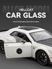 1:24 Hellcat Challenger Alloy Sports Car Model with Sound, Light, Pull-Back, and Openable Doors.