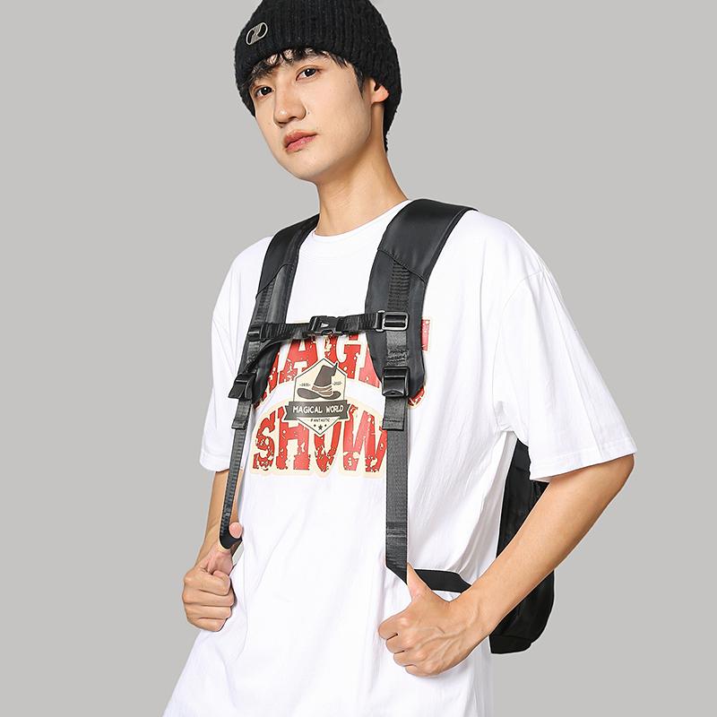 Men's Large Capacity Travel Backpack Junior Senior High School Student Schoolbag