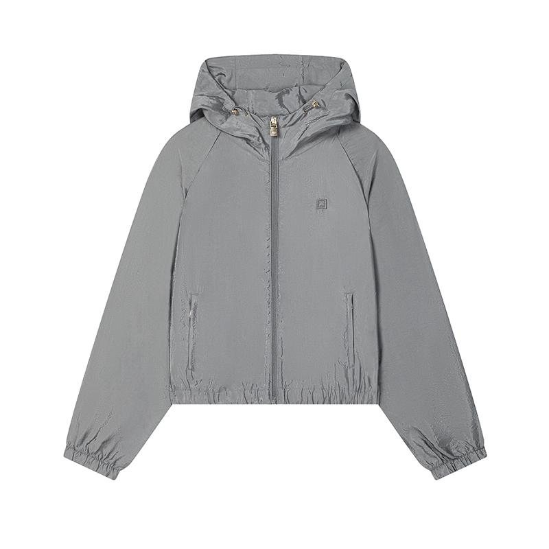 New FILA MILANO Collection Jacket Women's Xingji Gray F11W525701FDY