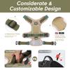 Medium Large Dog Harnesses Collar Labrador Army Reflective Adjustable Harness Oxford Cloth Pet Vest Training Hound Walk the Dog