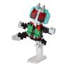 Kawada Nanoblock Tamashii Nation Series Kamen Rider Kamen Rider New No. 1 & New Cyclone NBTN_001
