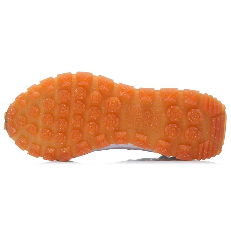 Li Ning Square Cushioning Slip Resistant Abrasion Resistant Breathable Low top Running Shoes Men's Thunderstorm Gray AGCR047-7