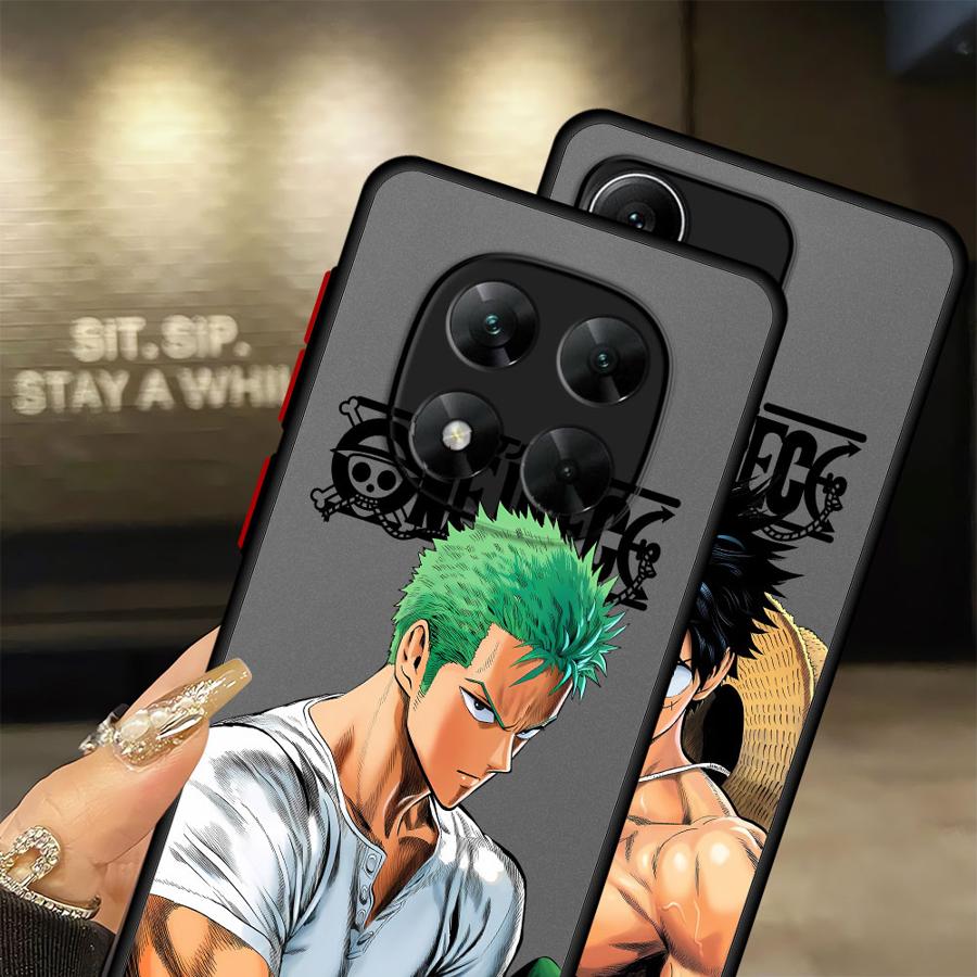 Funda Back Phone Cover Case for Xiaomi Redmi Note 14 10 13C 11 A4 13 Pro Plus 9S 14C 12 Cool One Piece Luffy Zoro