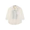 LAP Knit Sleeveless Sheer Shirt Set As2ex420
