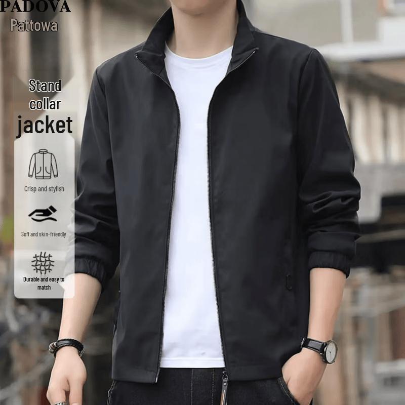 Patrova Men s Stand Collar Business Jacket M