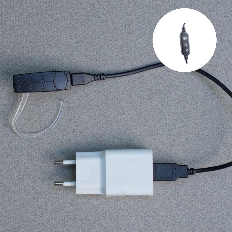 Adjustable Voltages USB C To Dc5525 Charging Cable With 1Connector Tip For PD Fast Charging 5V9V12V15V20V Output Adapter Cord