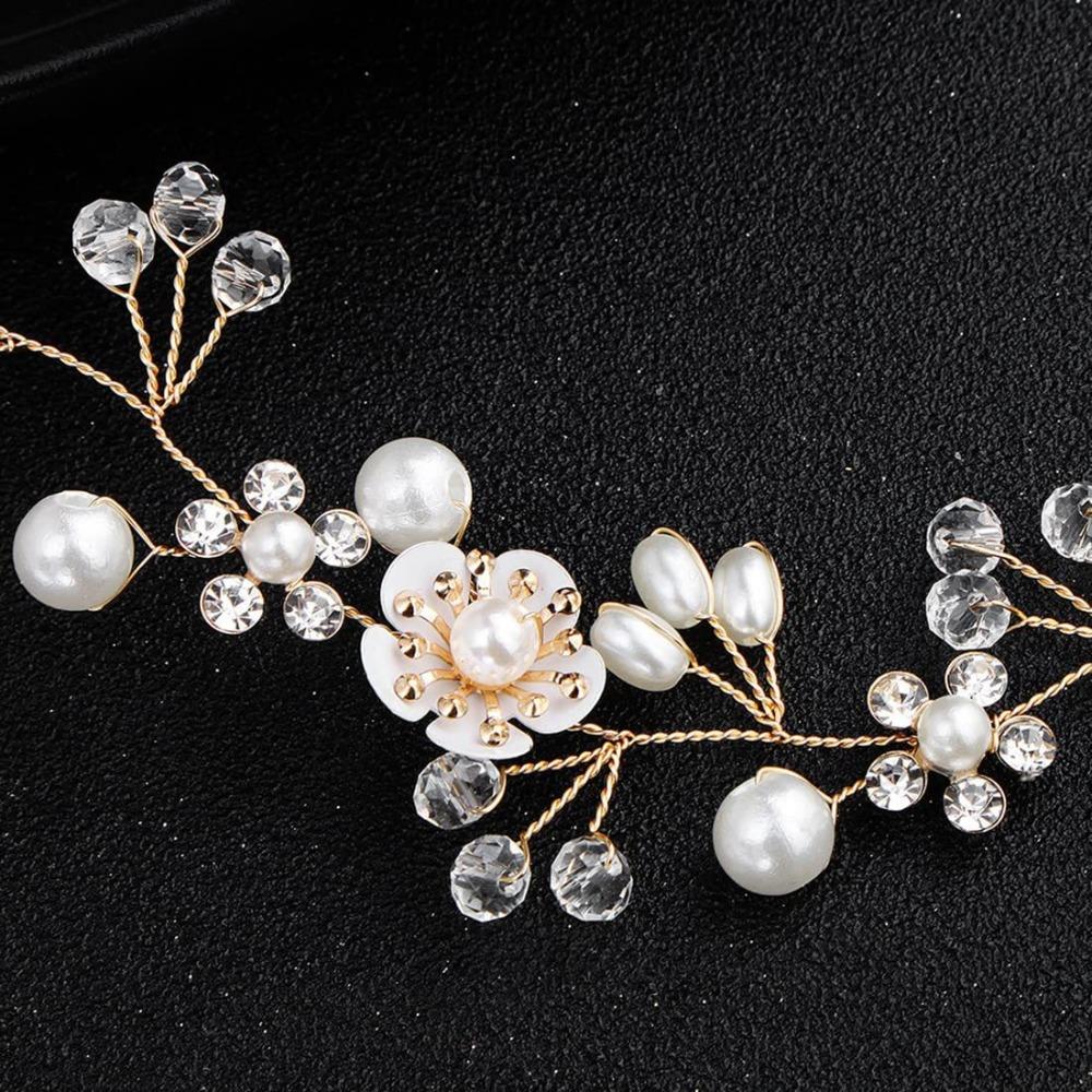 Handmade Bridal Wedding Headbands Bridal Headpeice Hair Accessories for Women Girl