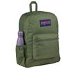 JanSport Cross Town Plus Backpack, Unisex green Backpack