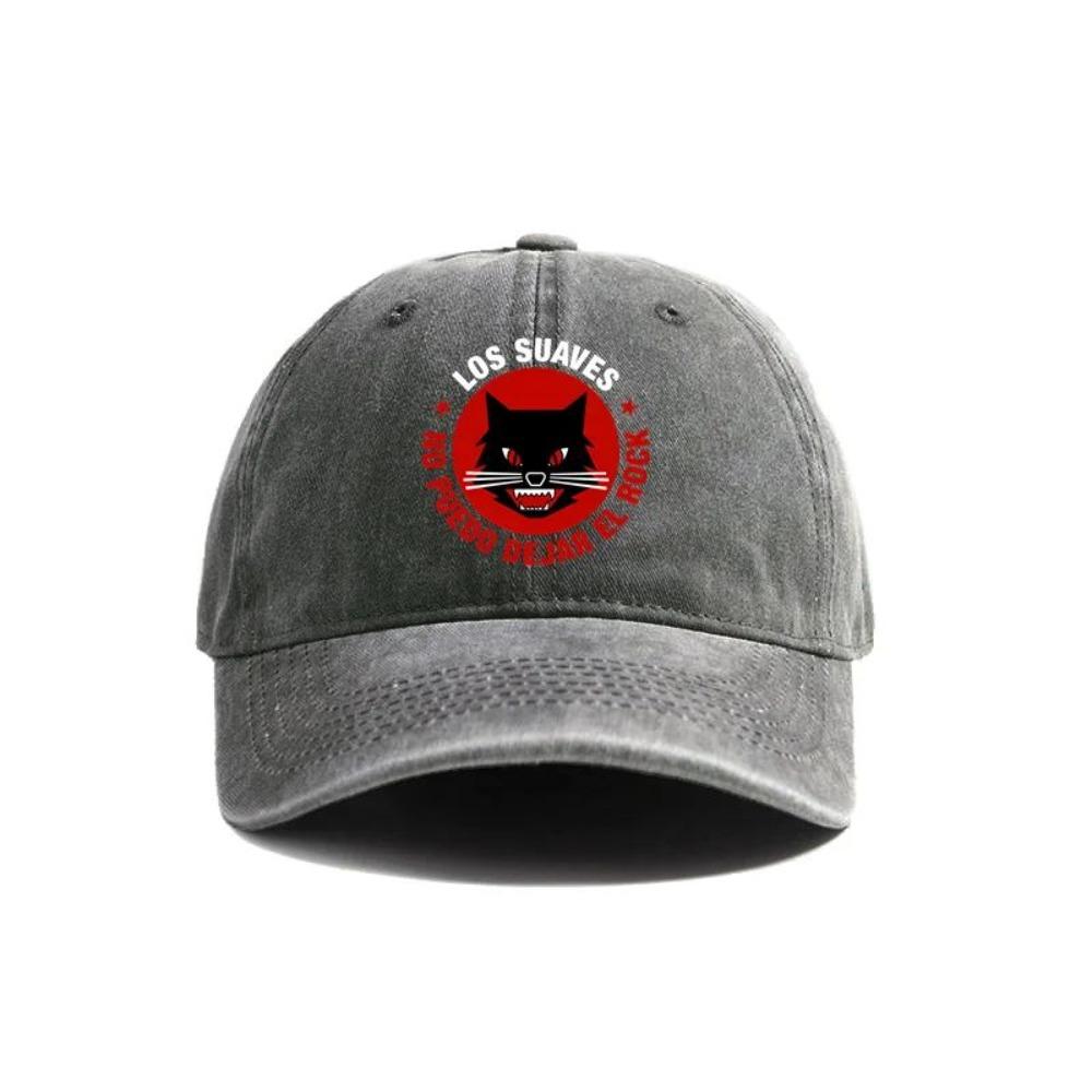 Los Suaves No Puedo Dejar EL Rock Baseball Caps Distressed Hats Cap Men Women Retro Outdoor  Adjustable Hats Gift