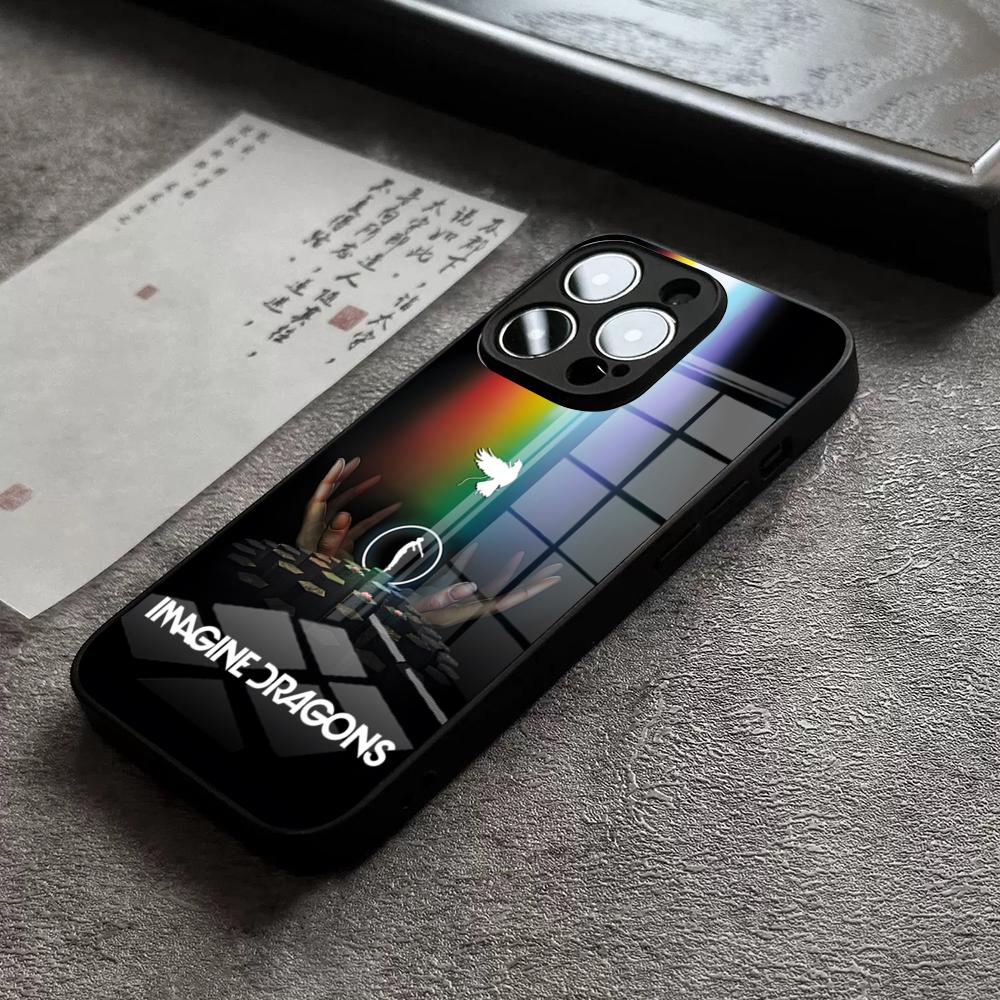 

I-Imagine Dragons Loom Band Phone Case For IPhone 17 16 Pro Max 15 Plus 14 Pro 12 11 13 Mini X XR XS Max SE Glass Cover iPhone15 ProMax
