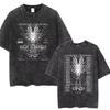 Washed Vintage Rapper Ken Carson A Great Chaos Album Tshirt Men Women Fashion Hip Hop Tshirts Male Casual Oversized T Shirts
