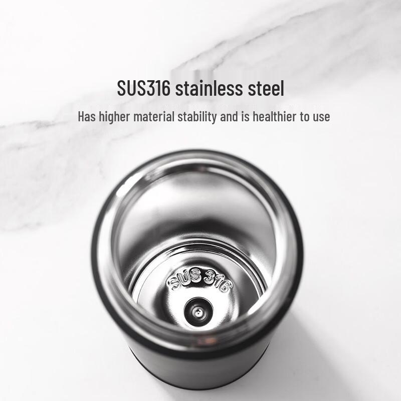 QUANGE 316 Stainless Steel Temperature Display Thermos Mug
