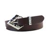 Retro Women'S Belt Simple Trendy Cool Alloy Buckle Belt Women'S Jeans Decorative Belt