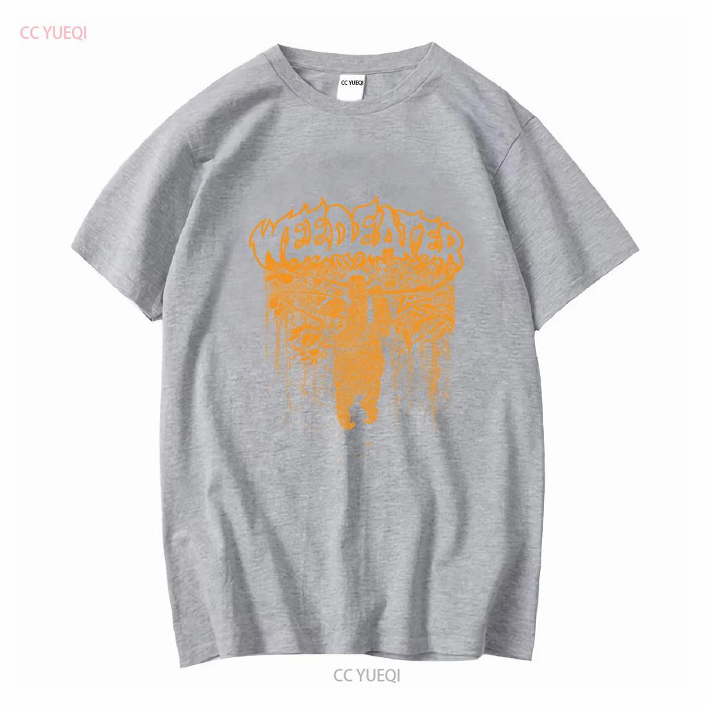 New Popular Weedeater Band Black T Shirt Cotton Full Size BK130 Vintage Washed Streetwear Versatile Unisex Homme Stretched