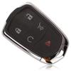 Guscio Chiave Auto Intelligente con 3/4/5/6 Pulsanti per Cadillac Srx Cts Ats Xts Escalade Esv Custodia Keyless Sostituzione Fob