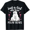 Best Polar Bear Design For Men Women Arctic Polar Bear Lover Cotton Men T Shirt S