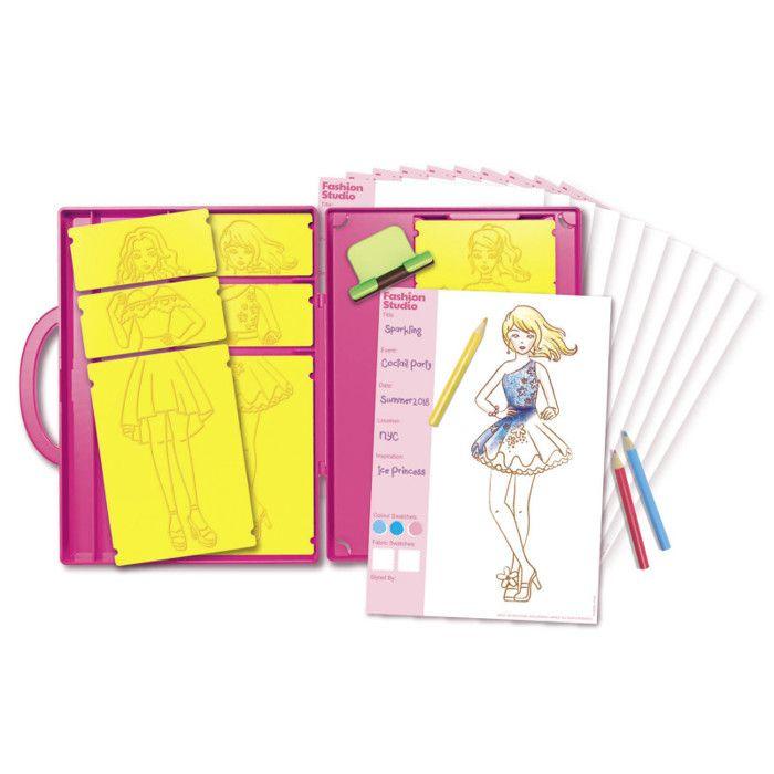 Fashion Studio - 4M - Kidzmaker - Unisex - 6 Years - Multicolor