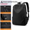 Waterproof Laptop Rucksack with USB Port Student Schoolbag Fashion Men Travel Backpack  Teens