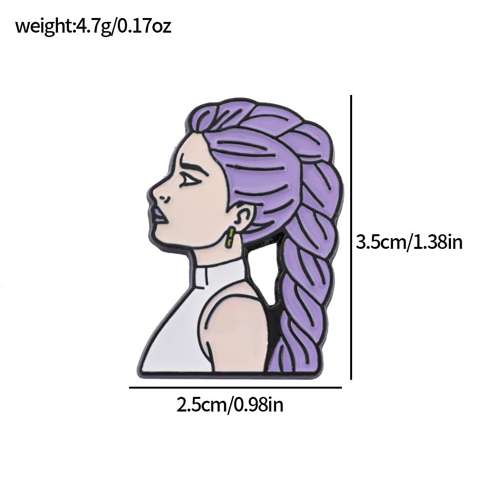 KPop Demon Hunters Cartoon Character Enamel Pins - Jinu Lumi Zoey Derpy Tiger Designs Alloy Brooch Lapel Badge Jewelry for Fans