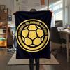 Colombia football Printed Flannel Blanket, soft throw for bedroom sofa, washable,soccer fan merchandise, great gift.