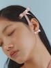 Love Me Monster Tiny Love Ribbon Earrings_3Color