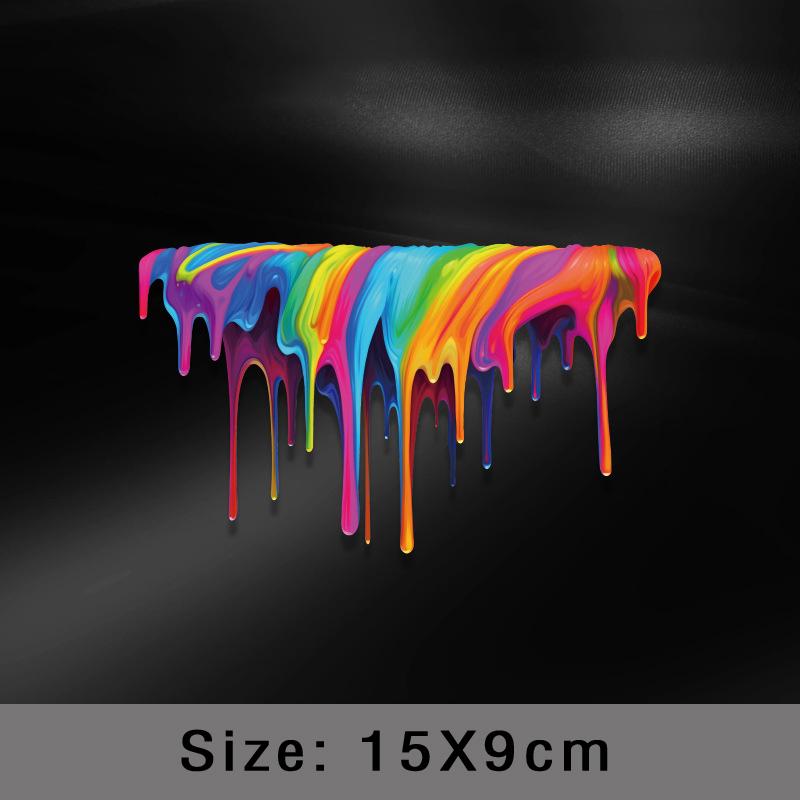

Авто Радуга Краска Граффити Автомобильные Аксессуары Наклейки Винил Для Грузовика Наклейки На Двигатель Боковая Часть Кузова Топливный Бак Фургоны Окно Наклейка