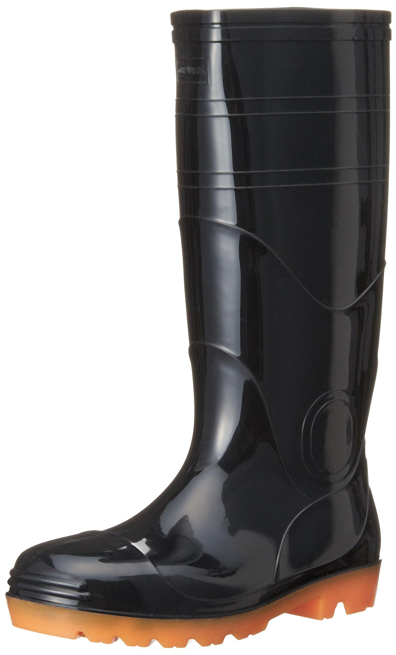 

Safety work Mega hygienic safety long [Kita] boots, boots, Safety, PVC, boots, oil-resistant type, KR-7420, black, JP, 30.0 (30 cm) чёрный