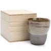 Ceramic Teacup (170ml) - Free Cup, Wooden Box Included, Dishwasher Safe, for Tea, Coffee, or Guests, Gift