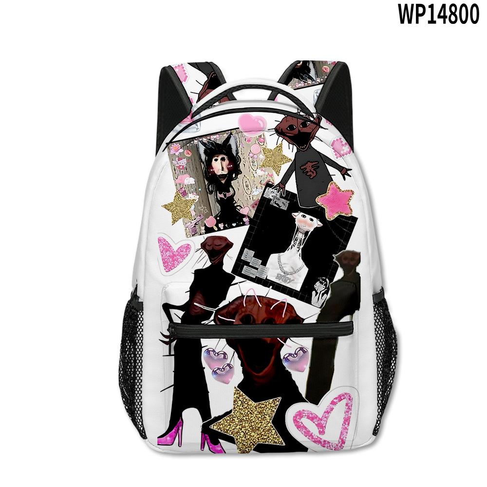 Cartoon Kpop Youthful School Bags Unisex Cook phenomenon Travel Bags 3D Print Oxford Waterproof Notebook Shoulder Backpacks