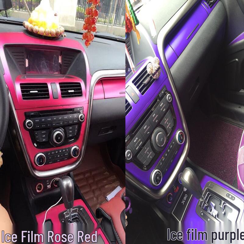 13-16 Besturn X80 Carbon Fiber Interior Stickers for Console & Gear
