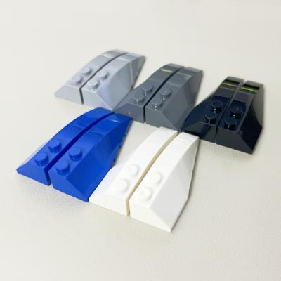 Los 41747 41748 Keil Gebogen 6 x 2 Stein Spielzeug Für Technische Gebäude Steine Geschenk Kompatibel Baut Partikel DIY MOC
