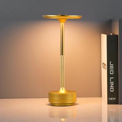Retro LED Table Lamp: Creative Atmosphere Light for Cafe, Bar, Bedroom, or Camping.