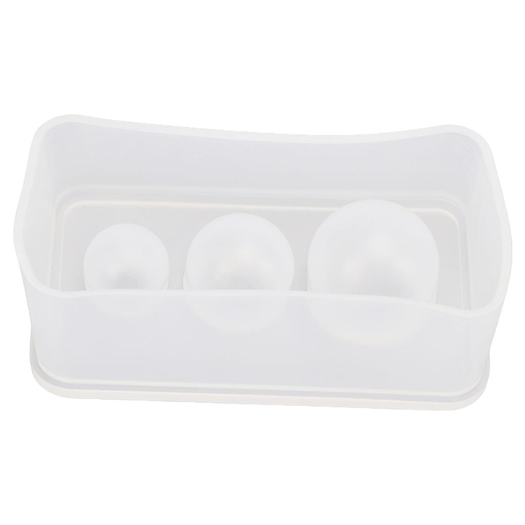 Cosmos Ball Mold 3 Sizes DIY Production Silicone Ball Mold Flexible Reusable Sphere Molds Silicone