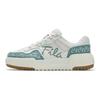 FILA Campus Retro Series Fashion Durable Low-Top Skate Shoes Women sneaker White Green F12W522208FVB