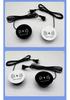 Built-in Wireless Charger Power Strip with Direct Plug-in for Hidden Desktop and Phone