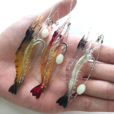 Zmart Shrimp Soft Lure 9cm 6g Set of 5 Swivel