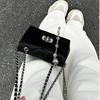 Black Diamond Bead Chain Crossbody Bag – Women’s 2025 Luxury Fashion 