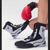 Supply New high-top wrestling shoes Men's professional fighting shoes Fighting training shoes Fitness Sanda boxing shoes