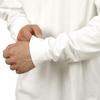 Carhartt WIP Logo Long Sleeve Size M Men's T-Shirt, White/Gold, (I026392 00RXX), Code 414258b001-3.
