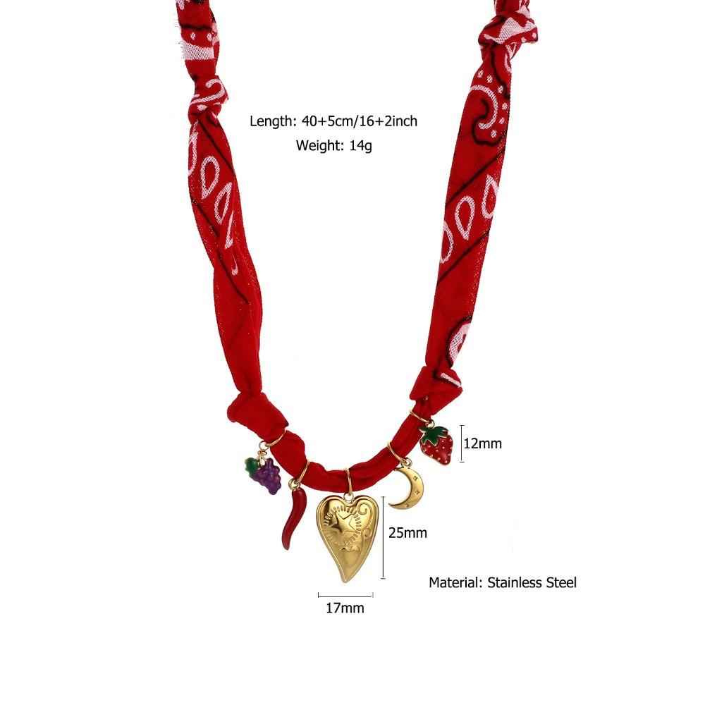 

Cool Style Collarbone Chain Colorful Choker Charm Jewelry Accessories Beach E