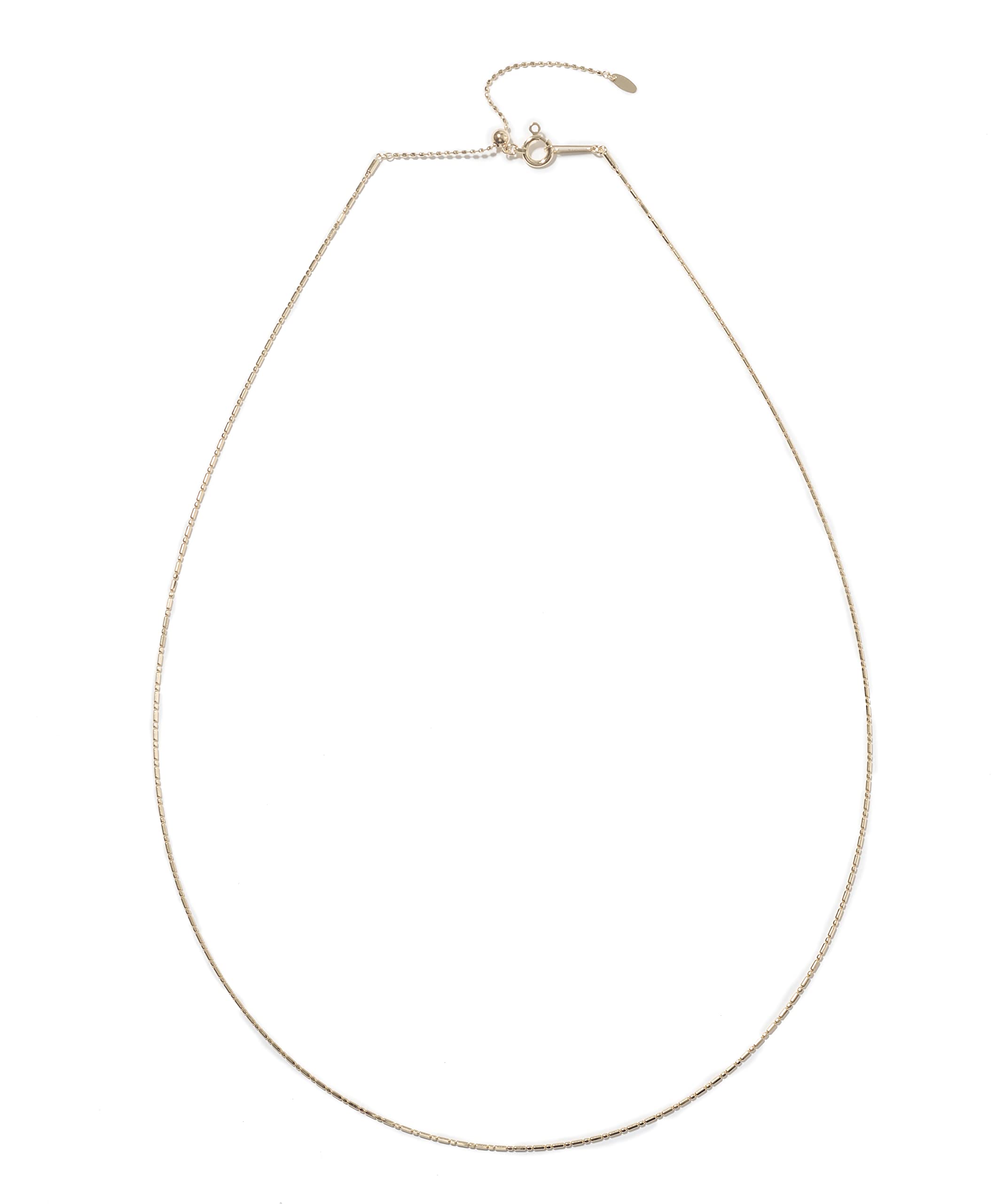 

K18 Yellow Gold Titanium Wire Necklace L&CO 63-8153
