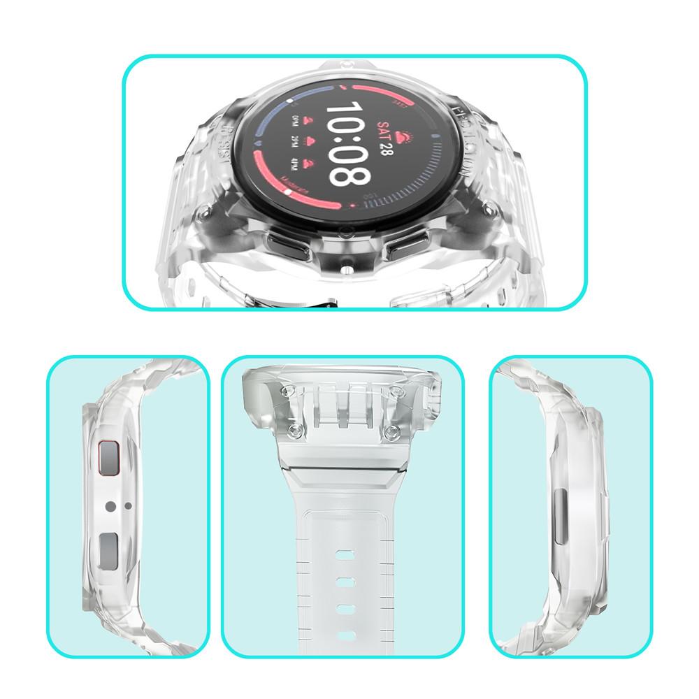 Coque de protection TPU pour cadre, bracelet de montre pour Samsung Galaxy Watch 7/6/5/4/FE 40 mm 44 mm, bracelet, étui bumper