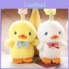 Cute Fluffy Chick Plush Toy Keychain Adorable Yellow Duck Bag Accessory