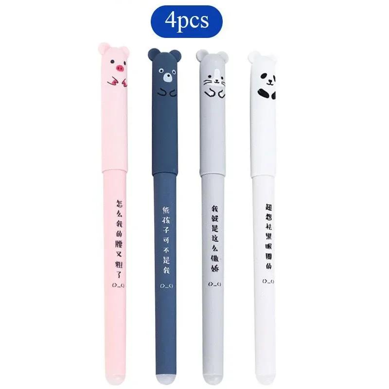 1/26 Pcs/Set Kawaii Erasable Pens Gel Pen Waterproof Gel Ink Stationery School Writing Supplies for Notebook Office Student
