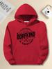 Village Child Rustic German Dorfkind Emblem JPH-9 Plus Size Hooded Sweatshirt