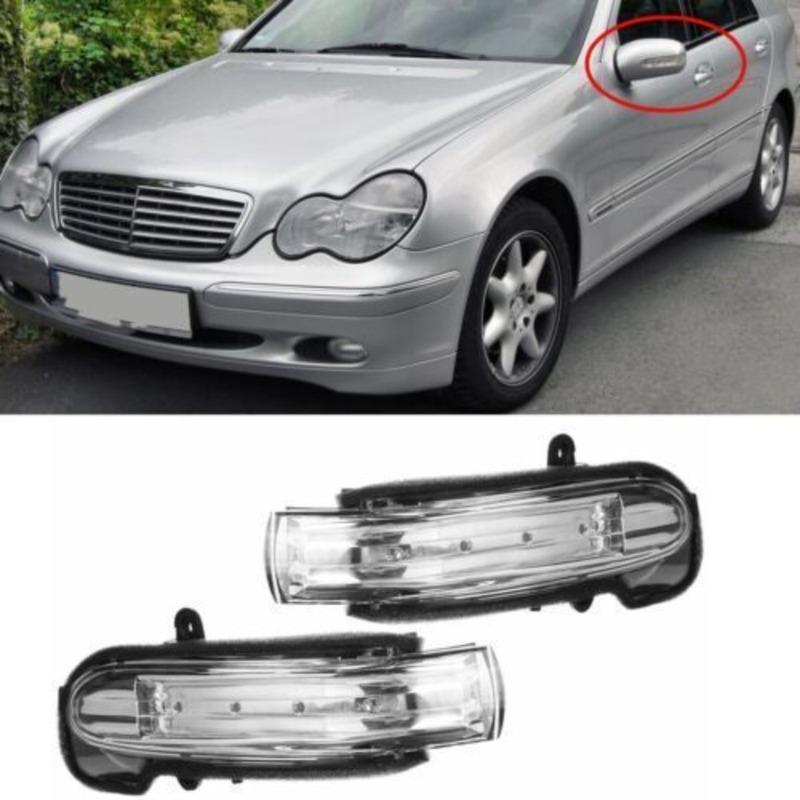 For 2001-2007 W203 Mercedes Benz C230/240/280/320/350 Door Mirror Light Turn Signal Marker Blinker Lamp LR 2038201521 2038201621
