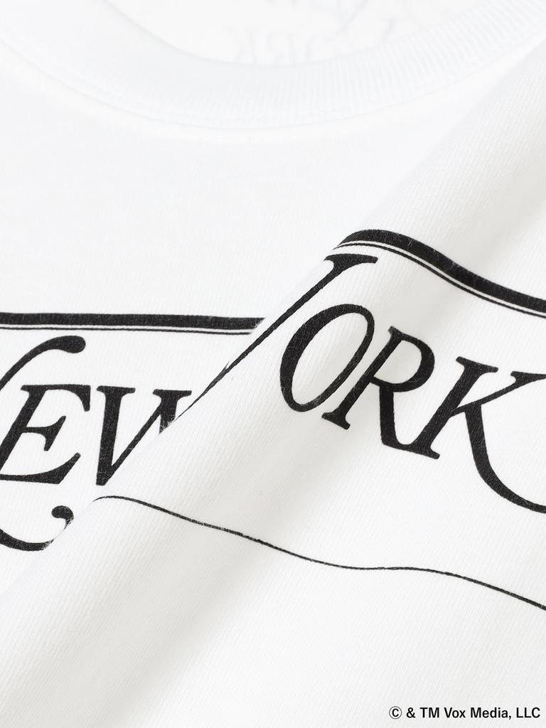 B:MING LIFE STORE by BEAMS Printed T-Shirt (Long Sleeve) [Special Order] New York Magazine Long Sleeve Print T-Shirt, Men's, Black, Size XL